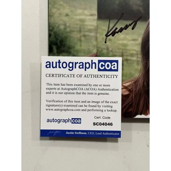 Kacey Musgraves SIGNED Autographed Deeper Well CD COA ACOA